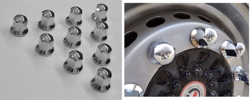 25x 32mm chrome plastic - #,