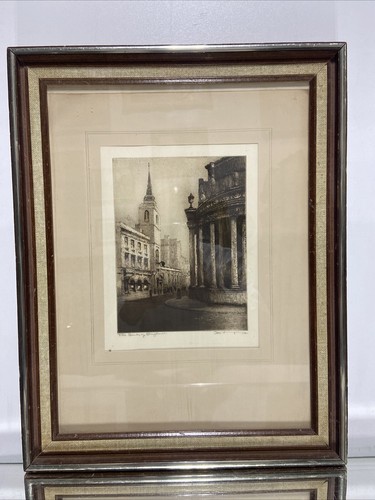 Vtg orig drypoint etching - vtg., orig.