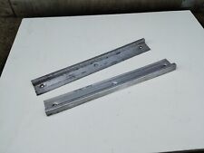 Ford Cortina mk2 GT 1600E Deluxe rear door aluminium carpet retainers x2