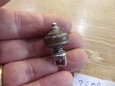 ANTIQUE SOLID SILVER MOUNTED