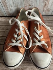 Converse All Star Chuck Taylor Dainty OX shoes sneakers Burnt Orange Size 9