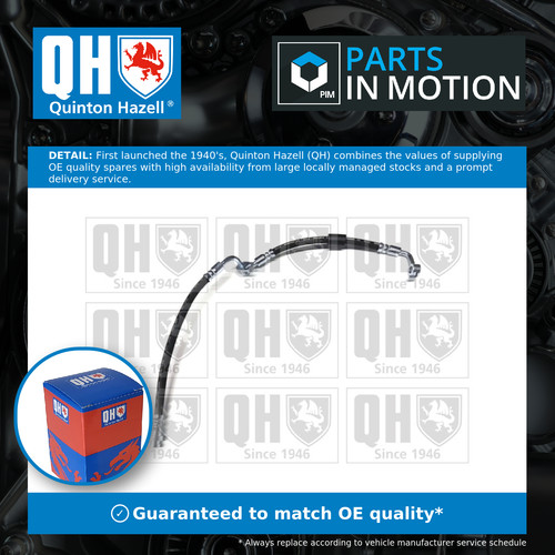 Brake hose front right bfh6061 - brake,