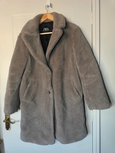 Zara teddy bear coat size - zara,