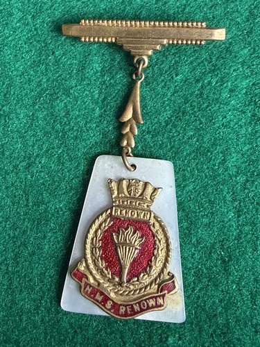Vintage royal navy hms renown - vintage,