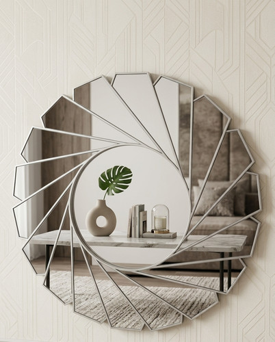 Wall mirror art - mirror,