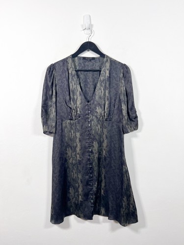 Allsaints dress size green - dress,