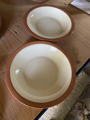 Denby fire rimmed - denby, soup/pasta