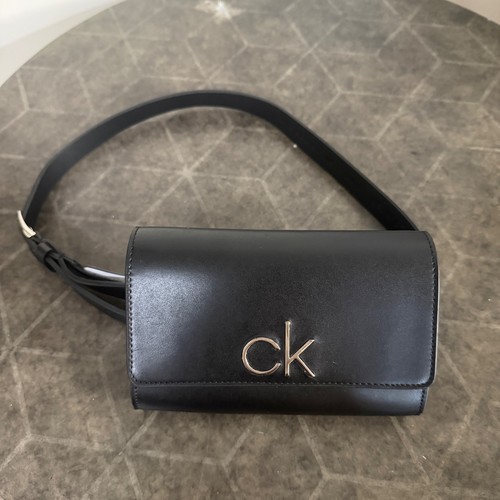 Calvin klein black belt bag - calvin,