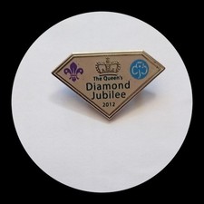 Uk Scouts Queens Diamond Jubilee 2012 Uniform Badge