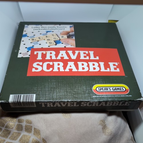 Vintage travel scrabble game - vintage,