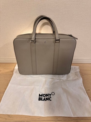 Montblanc gray leather - montblanc,