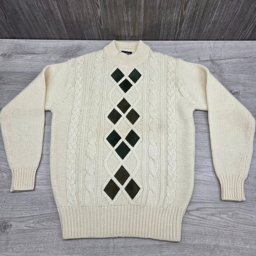 Wool cable knit - wool,