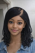 New glueless full lace braided