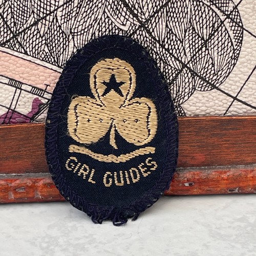 Vintage girl guides - vintage, patch