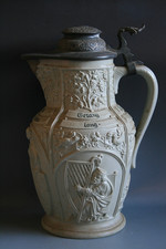 ANTIQUE METTLACH GERMAN BEER