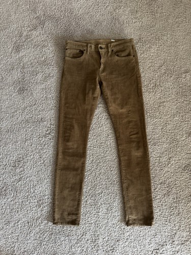 Rrl brown tan corduroy five - tan,