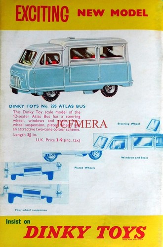 Dinky toys atlas seater - 'atlas, 12-seater