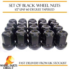 20 * 1/2" UNF Half Inch Black
