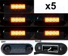 5x SMOKED/DARK EASY FIT FLUSH