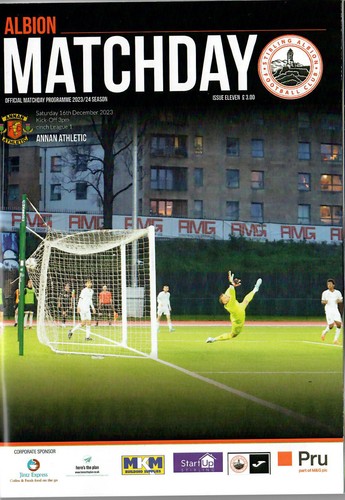 Stirling albion annan - albion,