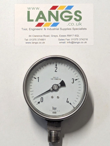 100mm diameter pressure - 100mm, gauge