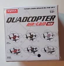 X11C RC Quadcopter with Camera & LED Lights - Black