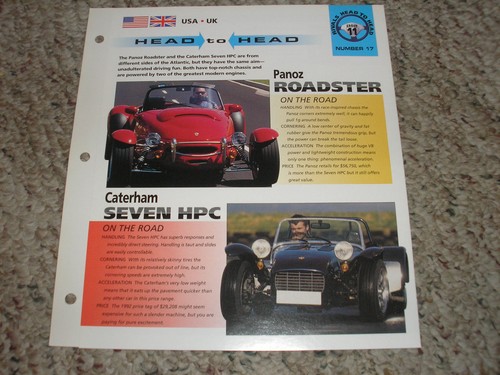 Head panoz roadster - head, to