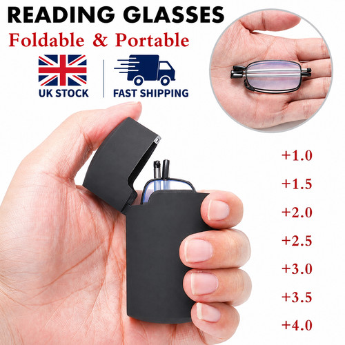 Unisex folding reading glasses - folding,