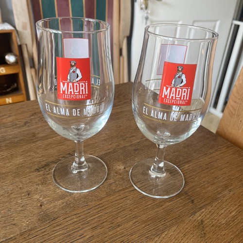 Madri spanish beer one - one, pint