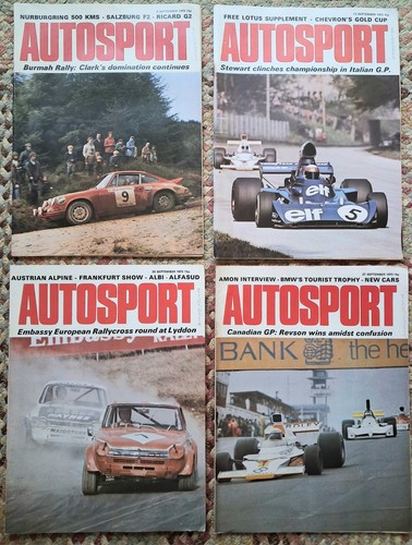 Autosport magazines september - magazines,