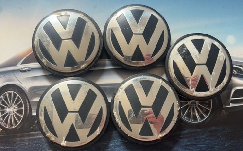 Five volkswagen wheel center - volkswagen,