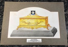 Antique. Watercolour. Sir