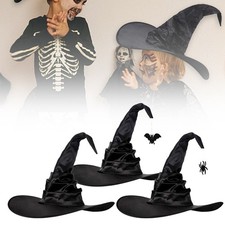 Witch Hat Wizard Cap Halloween Party Masquerade Fancy Dress Costume Cosplay