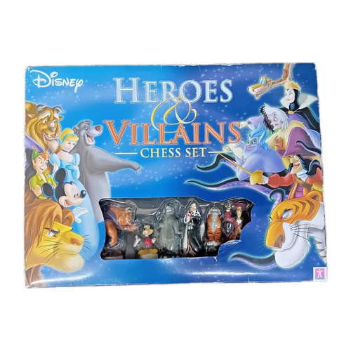 Disney heroes villains chess - heroes, &