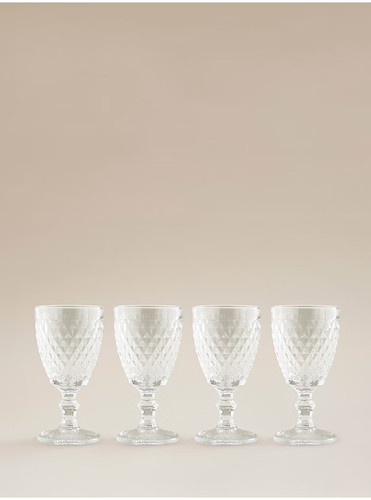 Clear diamond glass - glass,