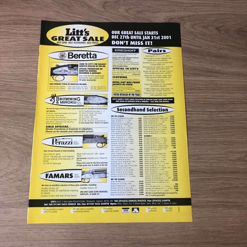 Guns20 magazine advert - guns20, 12x9