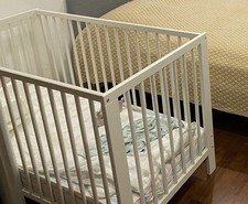 IKEA Gulliver White Cot Baby