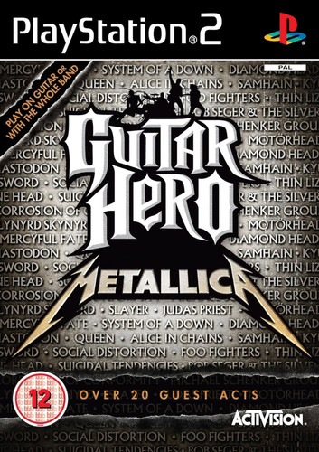Guitar hero metallica ps2 - guitar,