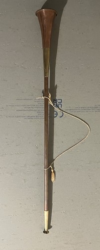 Hunting horn copper and brass - hunting,