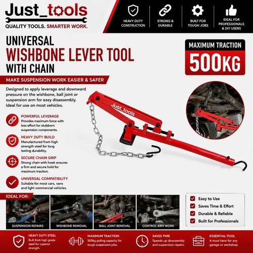 Wishbone lever chain - chain, extractor