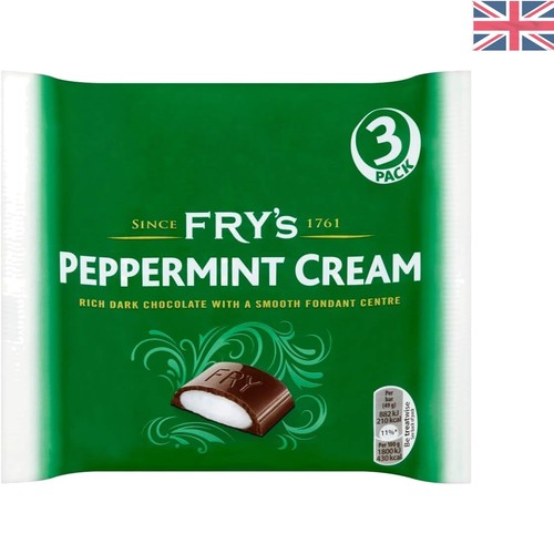 Fry peppermint cream bars - peppermint,