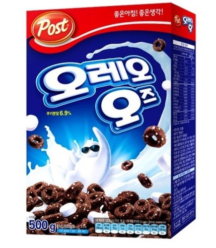 Post oreo s cereal - oreo, with