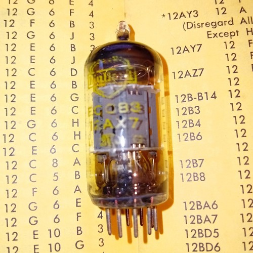 Mullard ecc83 fully - mullard, tested
