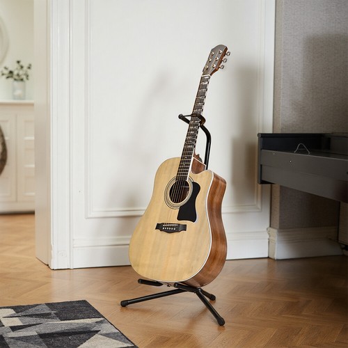 Folding tripod guitar stand - folding,