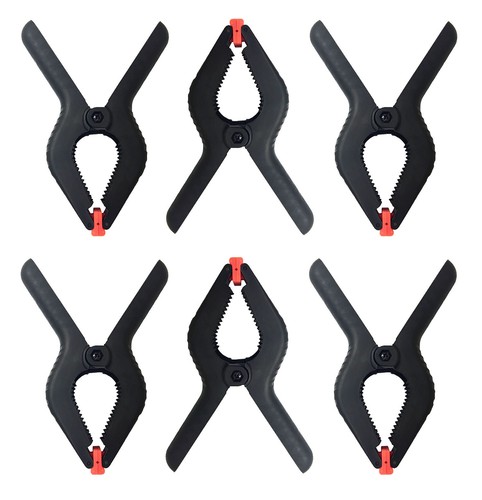 Plastic spring clamps - x,