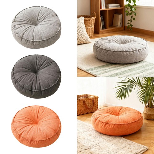 Round floor pillow seating - round,