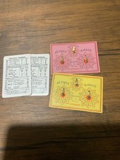 Antique De La Rue Polish Bezique  Cards & Markers - complete 