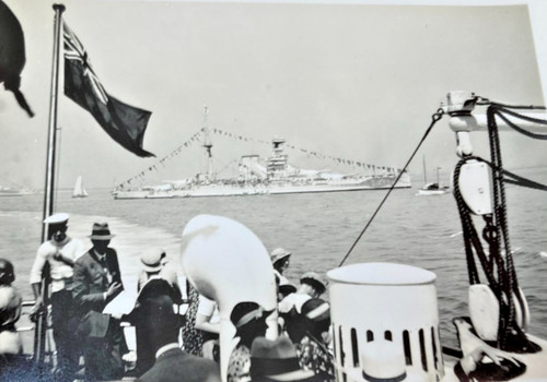 Original 1935 photograph hms - original,