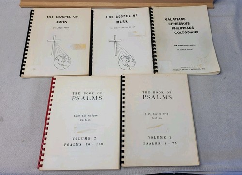 Lot lutheran braille - 5,
