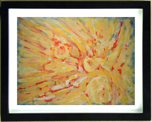 Original abstract gouache - abstract,